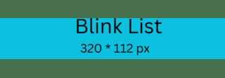 Blink-List